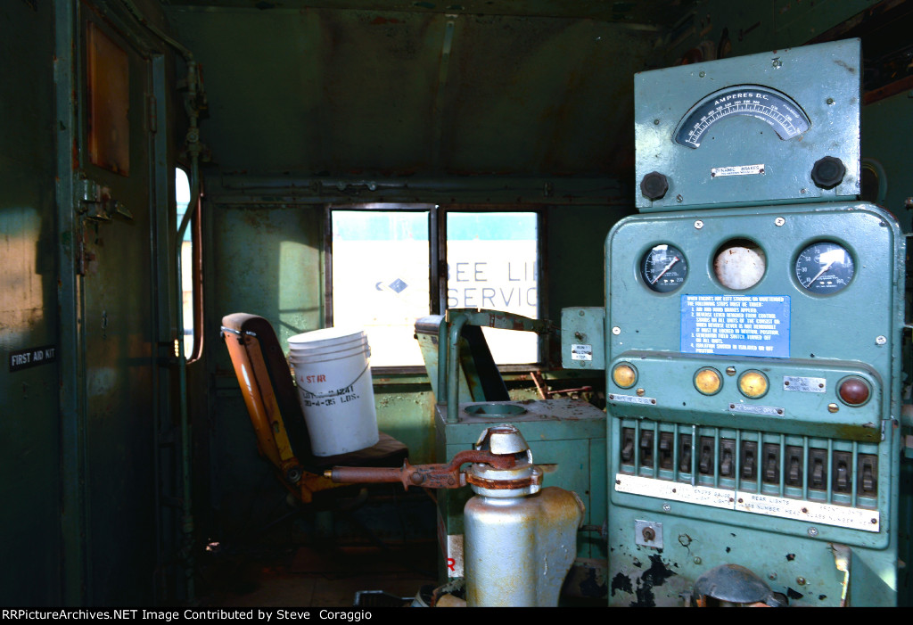 Second Shot of Control Stand/Cab Interior RDG 621